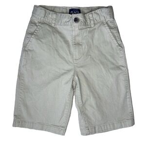 🟢 PLACE by Children’s Place Slim Tan Shorts Boys 8 yrs